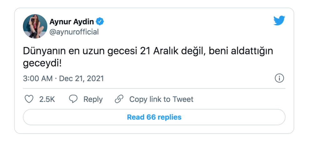 aynur aydin aldatildigini itiraf etti